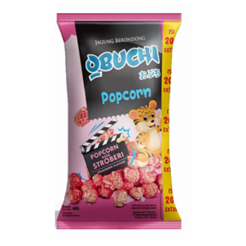 Denish Stroberi Popcorn
